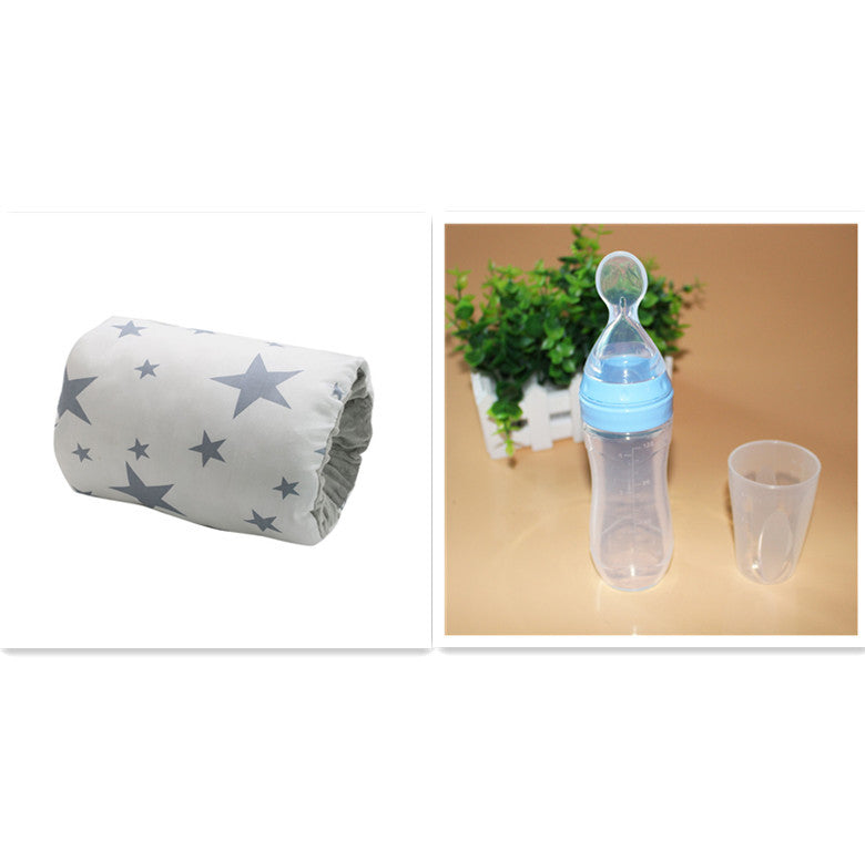 Adjustable Nursing Arm Pillow - Cotton Breastfeeding Support Cushion & Arm Pad - DropOnline.co
