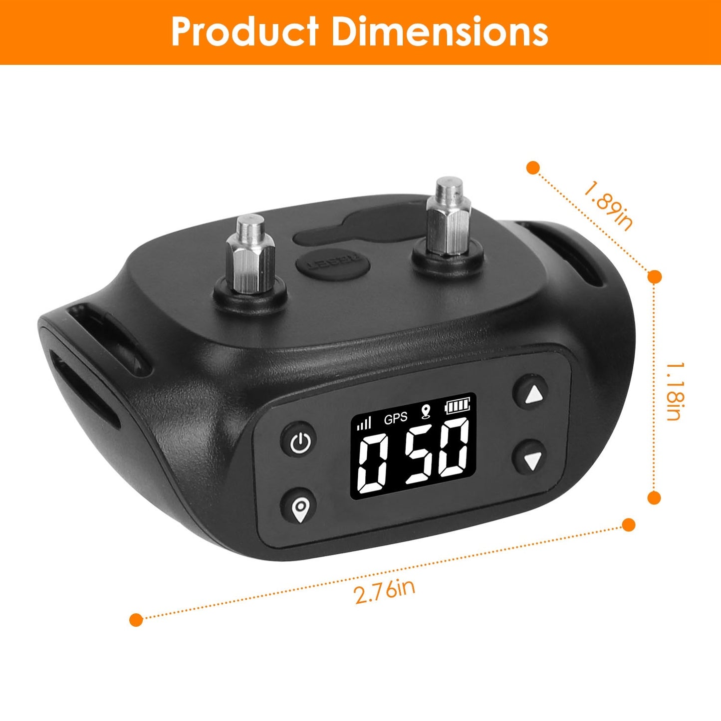 2 In 1 Dog GPS Fence Tracker Wireless GPS Dog Fence GPS Dog Collar With 32-2887FT Radius IPX6 Waterproof For Small Medium Large Dogs - DropOnline.co