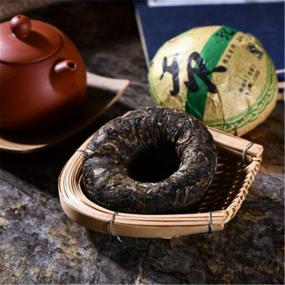 50g Yunnan Old Traditional Craft Top Raw Green Pu-erh Tea,a Delightful And Pure - DropOnline.co