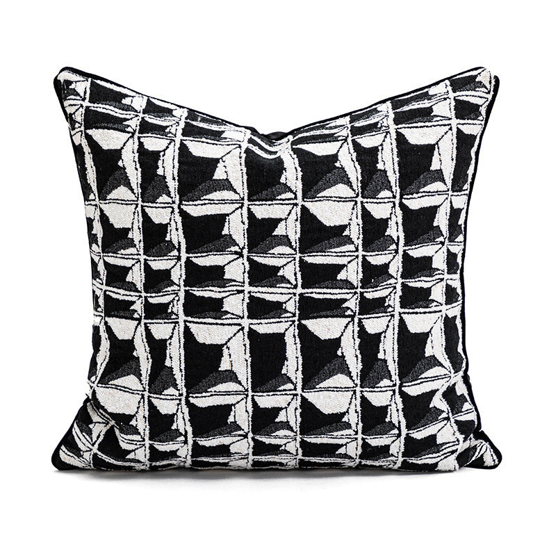 Modern Simple Plush Cushion Sofa Bedroom Bedside Pillow Cover - DropOnline.co
