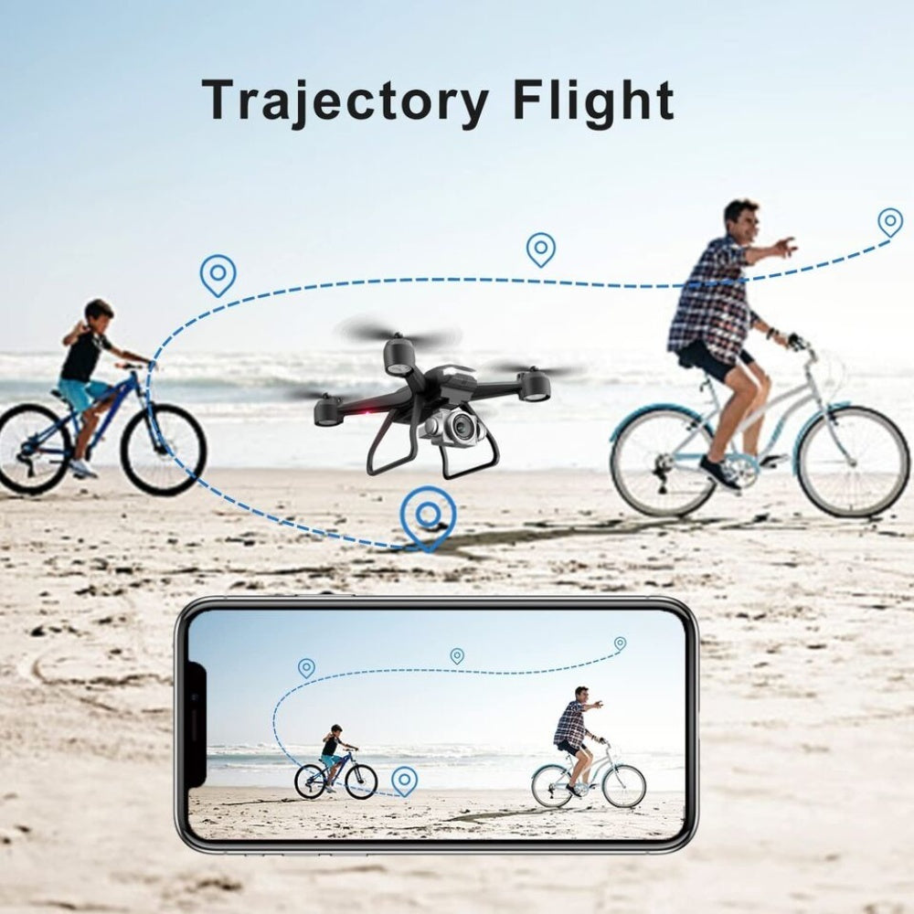 4DRC V14 Professional Drone 6K HD Dual Camera Wifi FPV Portable RC Quadcopter 2 BATTERY,Drones Suitable For Adults & Beginners.Logistics Is Randomly Sent By UPS,USPS,Self-pickup. - DropOnline.co