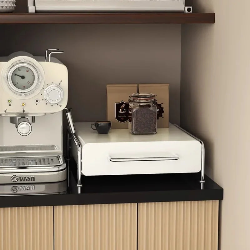 Capsule Coffee Display Rack | Drawer Storage Organizer for Coffee Machine & Tea Bags