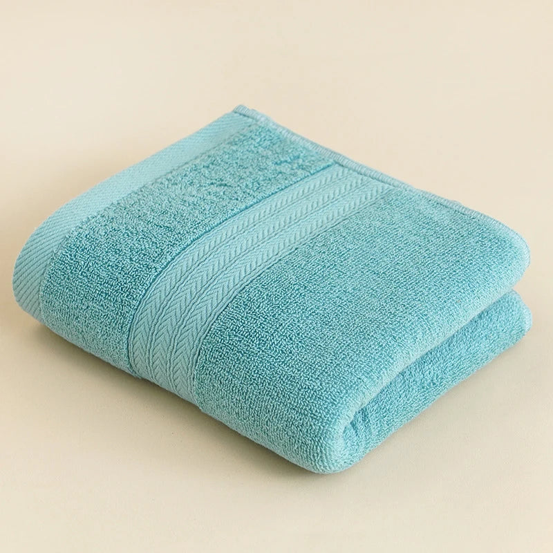 Space-Themed Striped Cotton Hand Towel Set, 4-Pack