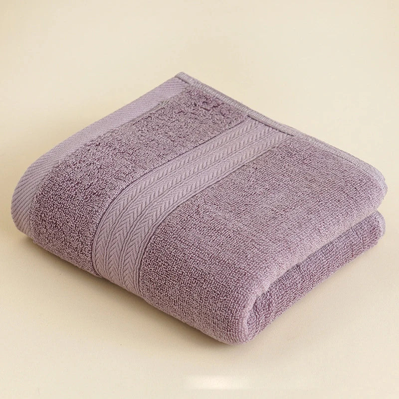 Space-Themed Striped Cotton Hand Towel Set, 4-Pack