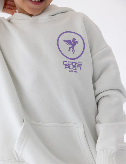 God's Plan Racing Kids Hoodie