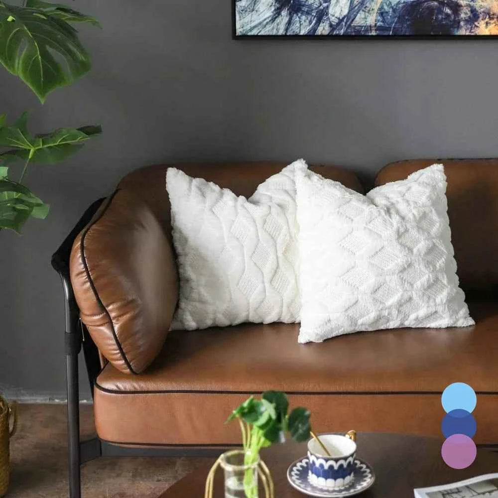 Soft Decorative Pillowcase Cozy Cushion Cover Home Decor Throw Pillow Cover Living Room Bedroom Sofa Christmas Housse De Coussin