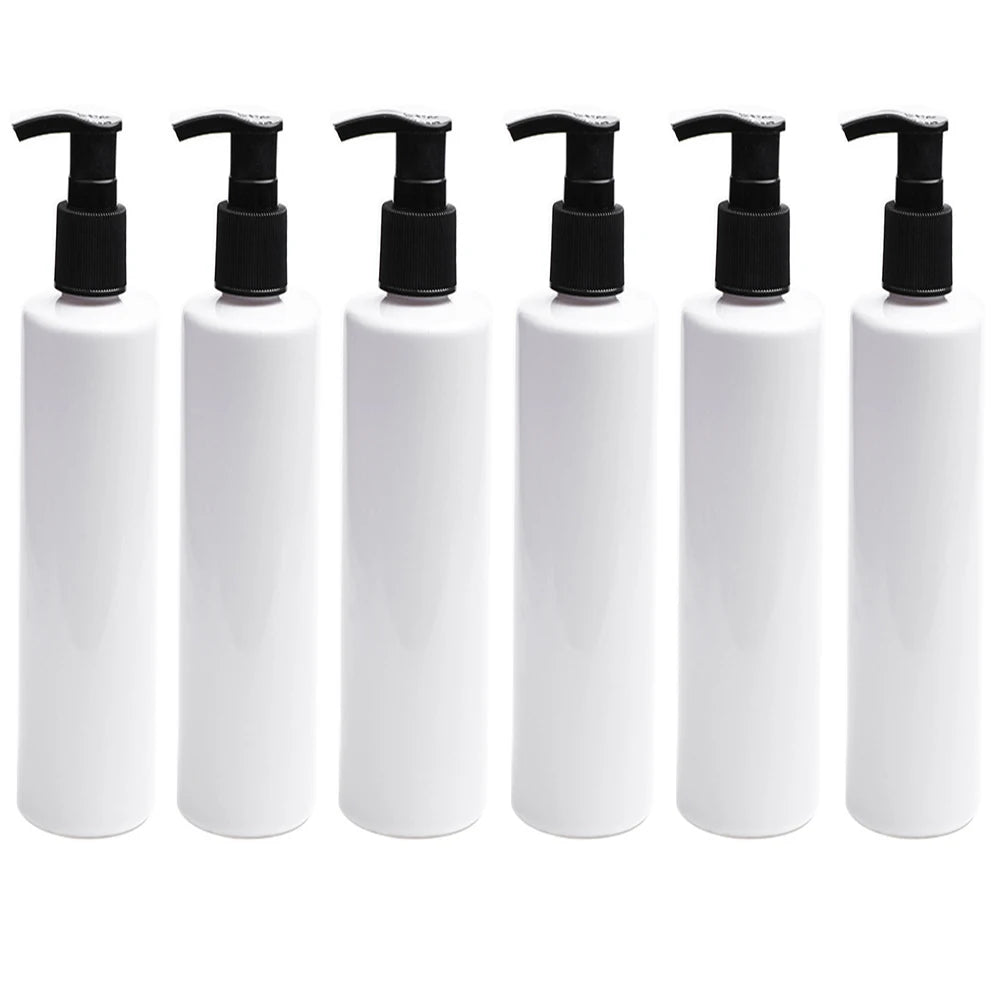 Refillable Pump Dispenser Bottles, 200ml, BPA-Free