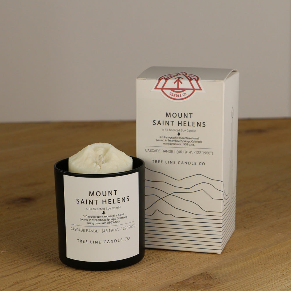 Mount Saint Helens Candle