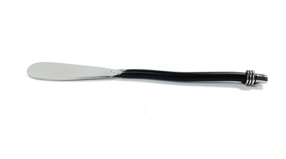 Vibhsa Black Silverware Butter Spreaders Set of 6