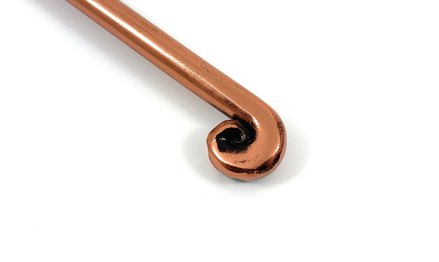 Vibhsa Copper Finish Appetizer Forks Set of 6