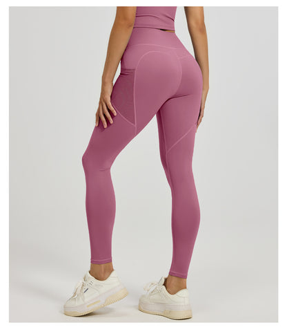 2-Pack Women’s High Waist Butt Lifting Seamless Yoga Leggings