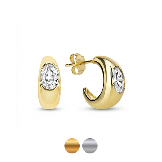 Boucles d'oreilles Quinn Vermeil