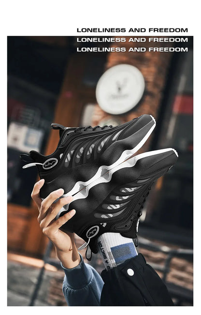Men’s Casual Breathable Fashion Sneakers — Lightweight Running Shoes