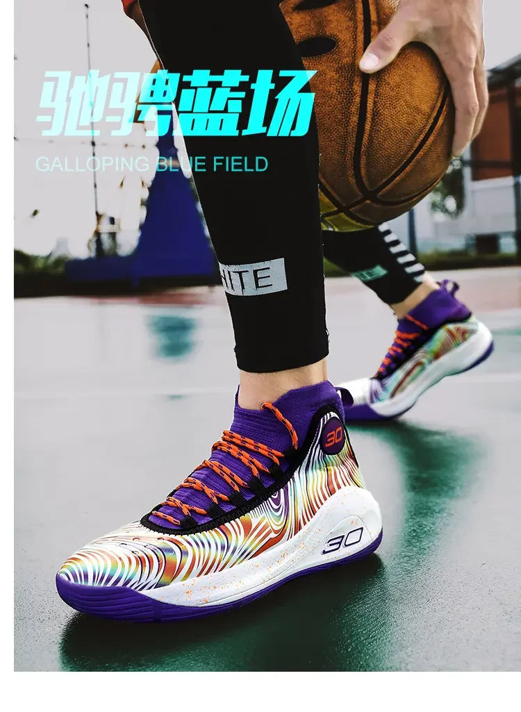 2026 New Mens Basketball Shoes Comfortable Trainers Non-Slip Basketball Trainers Neutral Running Sneakers Zapatos Casuales