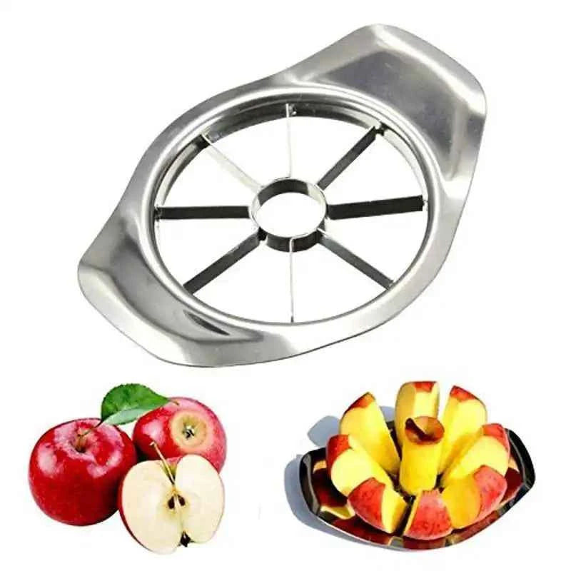 Kitchen Gadgets Stainless Steel Comfort Handle Divider Apple Cutter Vegetable Fruit Tools Fruit Cutter