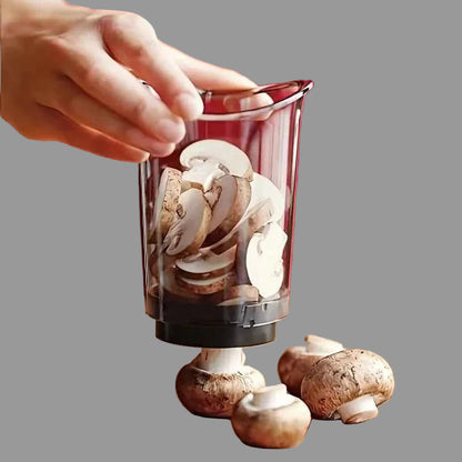 Vegetable Fruit Slicer Cup Multi-Function Kitchen Tool Easy Clean Food Cutter Salad Tool Kitchen Gadgets Accessories