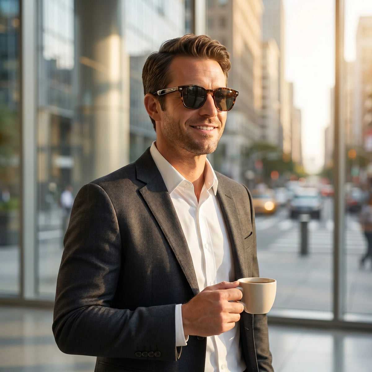 Smart Wireless Sunglasses – Touch Control, AI Translation, Music & Calls, Ultra-Light