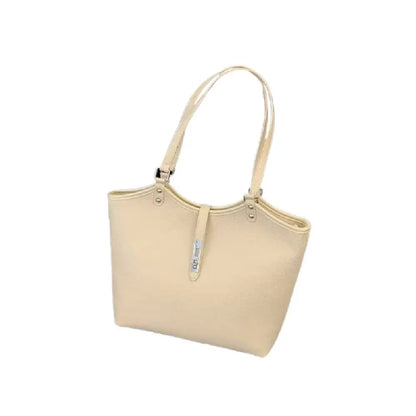 Matte PU Leather Crossbody with Rivet Splicing Detail
