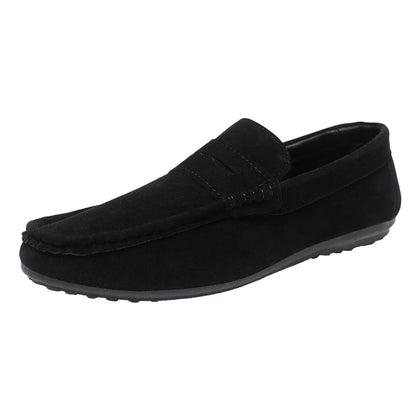 Men Loafers Soft High Quality Spring Autumn Shoes Men Casual Shoes Warm Slip on Flats Driving Shoes Large Size chaussure hommes