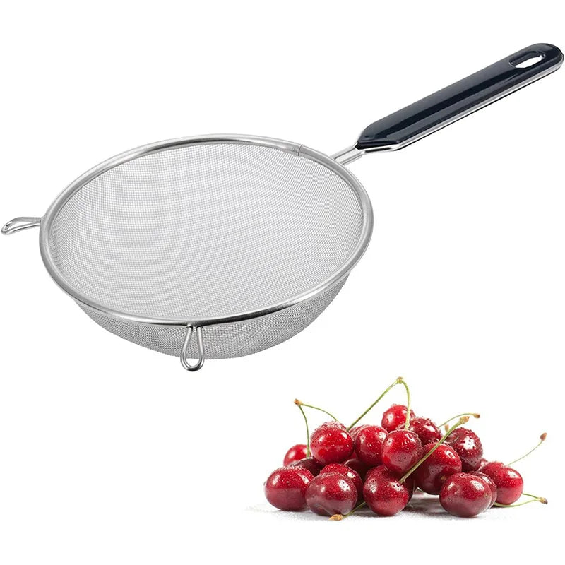 6.3 Inch Stainless Steel Fine Mesh Strainer and Sieve