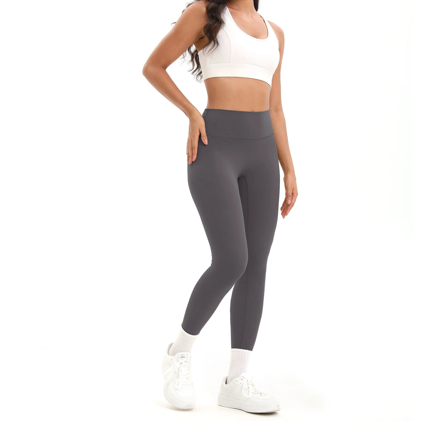2-Pack Women’s High Waist Butt Lifting Seamless Yoga Leggings