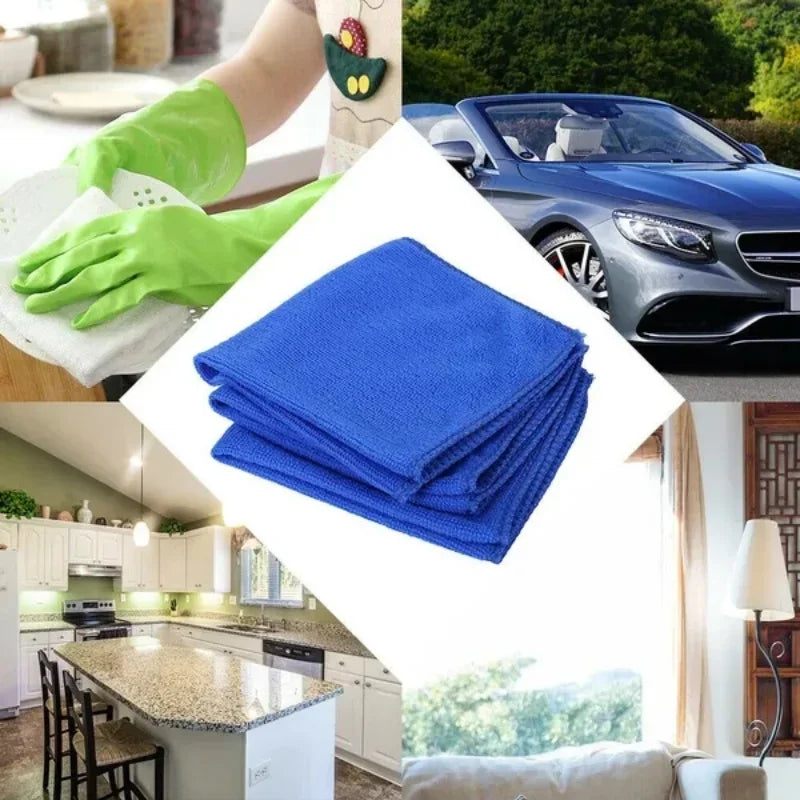 Microfiber Car Wash & Detailing Cloths, Multi-Pack