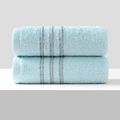 Extra-Thick Pure Cotton Bath & Face Towel — Home & Hotel