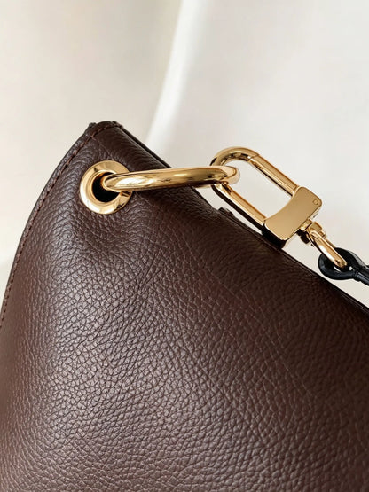 PU Leather Satchel with Outer Zipper Pocket
