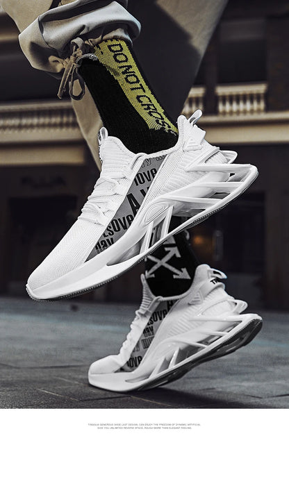 Unisex Casual Breathable Sneakers — Lightweight Fashion Running Shoes