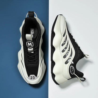 Men’s Casual Breathable Fashion Sneakers — Lightweight Running Shoes