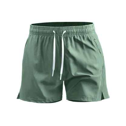 Men's Quick Dry Athletic Shorts — Lightweight Running Gym Beach Shorts with Pockets