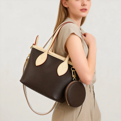 Elegant Genuine Leather Chain Shoulder Bag