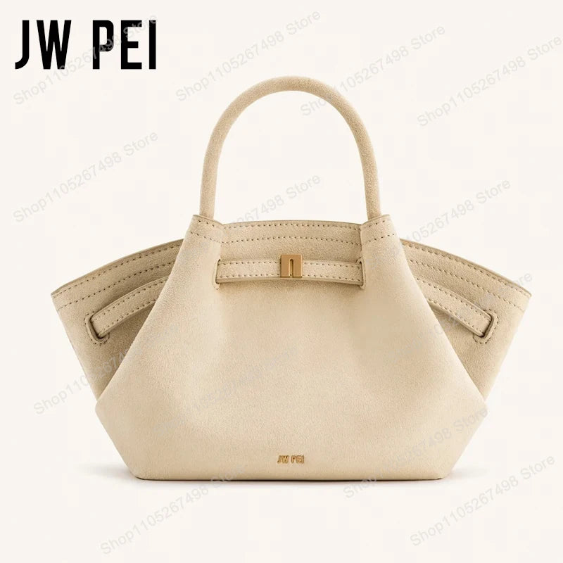 Quiet Luxury Trapeze Tote, Pebbled Vegan Leather