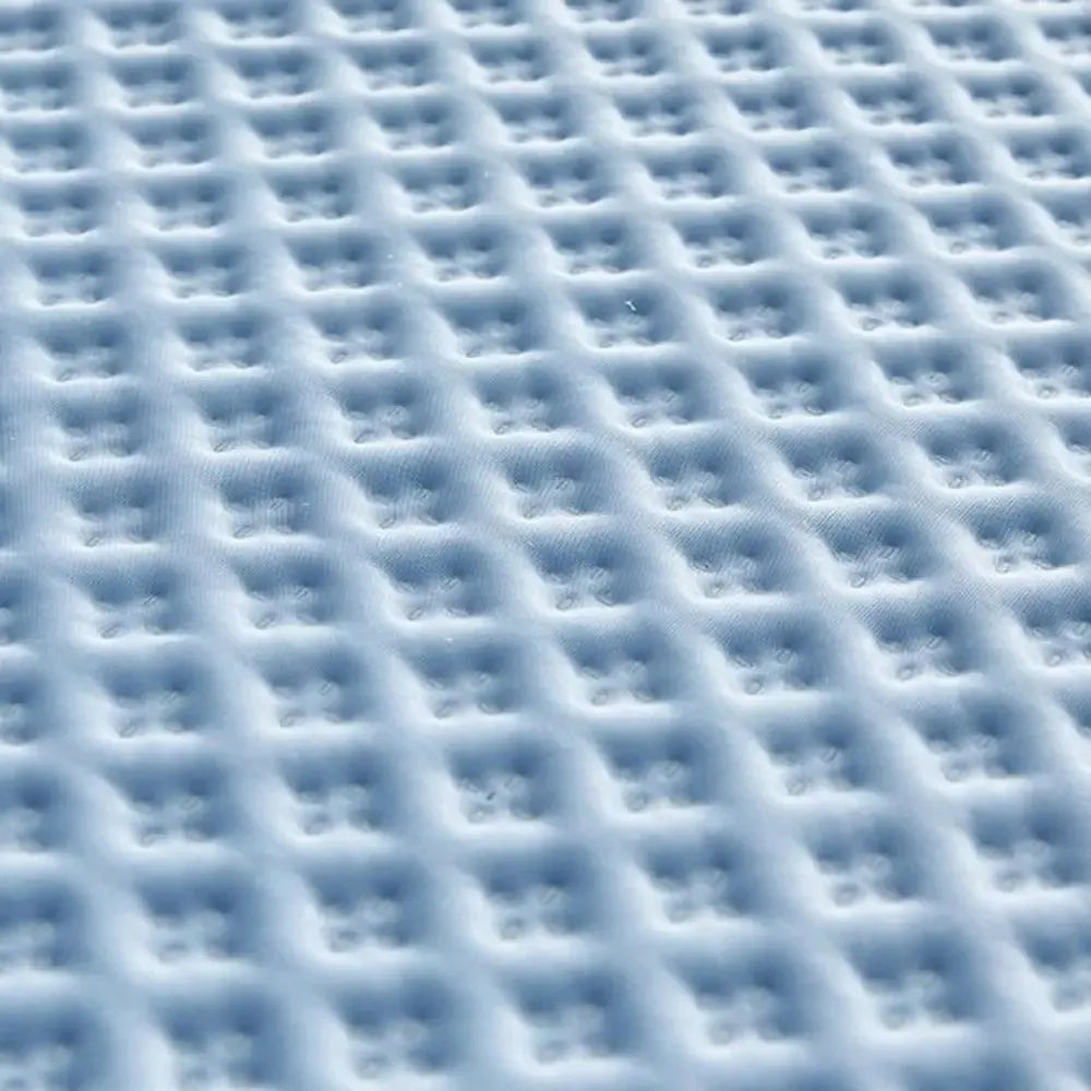 Summer Cooling Mattress Pad – Breathable Ice Silk Bed Mat, Washable & Skin-Friendly