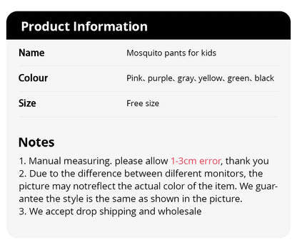 1/3 Pieces Children's Summer Solid Color Basic Sports Pants Boys Casual Joker Elastic Waist Girl Sweet and Lovely Mosquito Pants