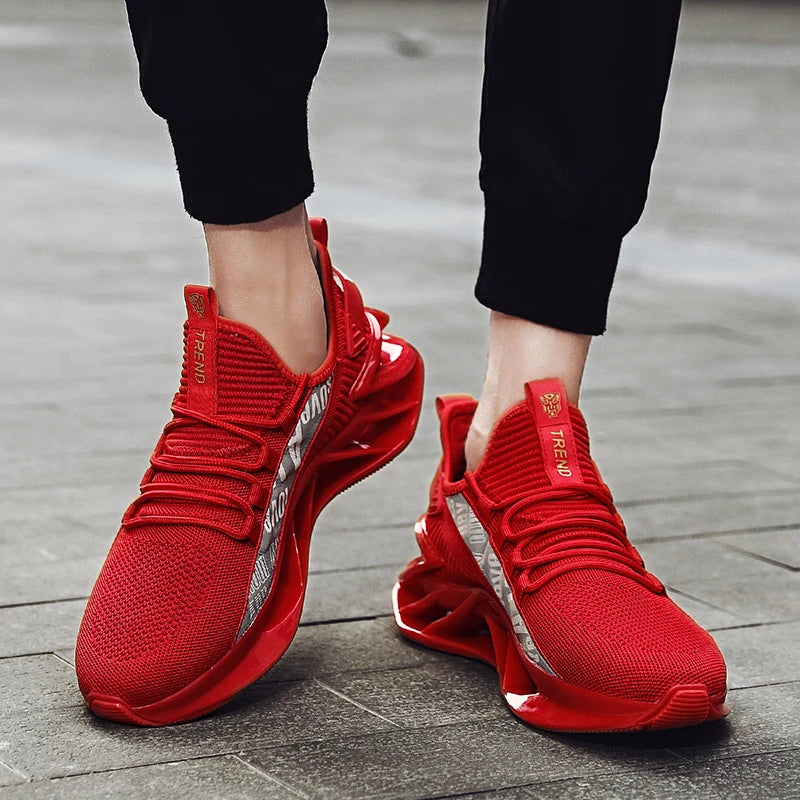 Unisex Casual Breathable Sneakers — Lightweight Fashion Running Shoes