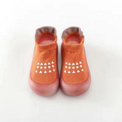 Summer New Combed Cotton Anti slip and Breathable Children's Soft Sole Shoes Baby Walking Shoes Mesh Faced Baby Floor Socks