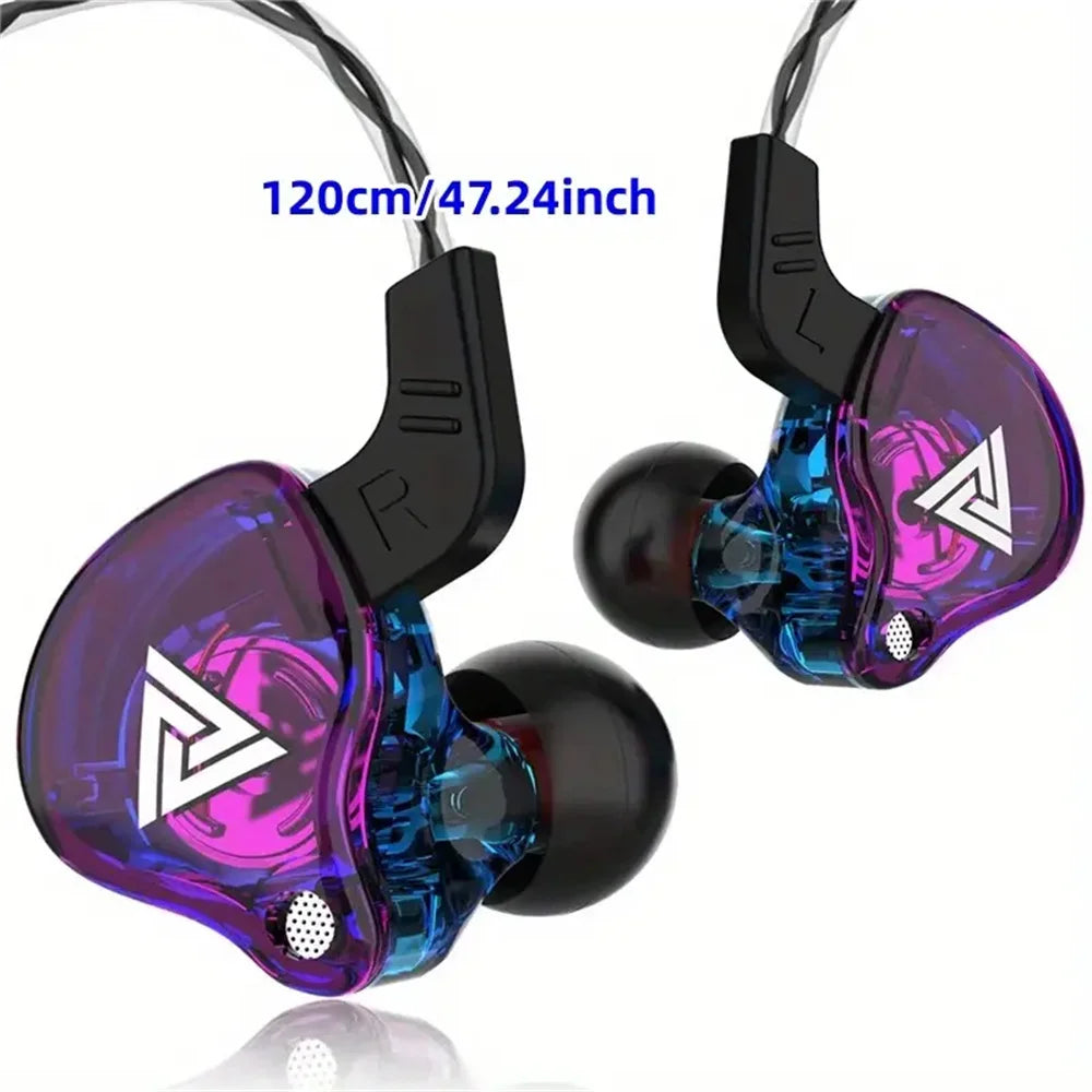 QKZ AK6 Copper Driver HiFi Wired Earphones