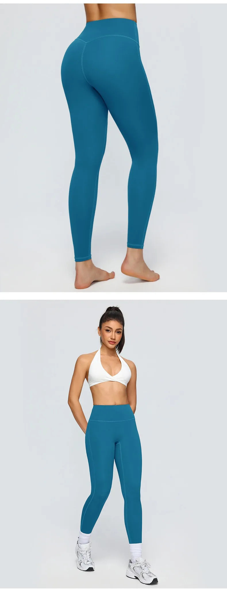 Women’s Naked-Skin Yoga Leggings — High Stretch Butt Lifting Fitness Pants