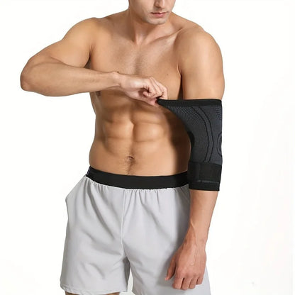 1pc Sports Elbow Protector For Men And Women, Joint Sleeve Protector Arm Sheath, Tennis Elbow Belt Strap Pressurized Winding