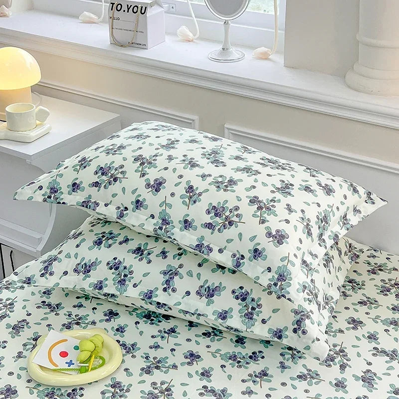 Plaid Envelope Pillowcase Set, 2-Piece, 48x74cm
