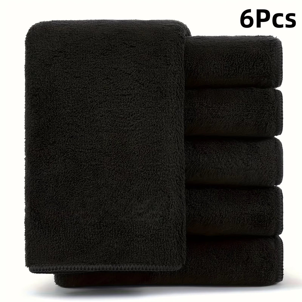 Lint-Free Microfiber Cleaning Cloths, Reusable