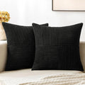 Neutral Corduroy Decorative Cushion Cover
