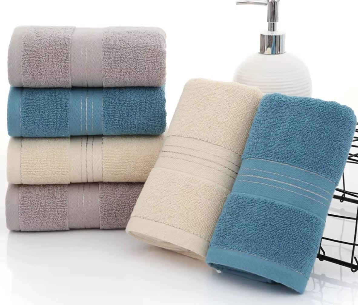 Thickened Absorbent Bath Towel, Soft Face Towel