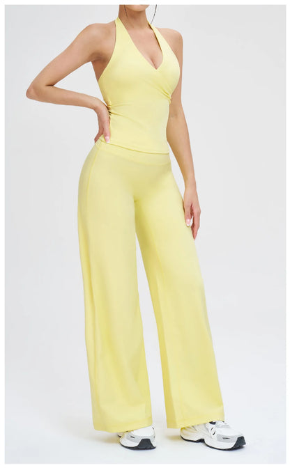 Women’s 2-Piece Yoga Tracksuit — High Waist Leggings & Sports Top