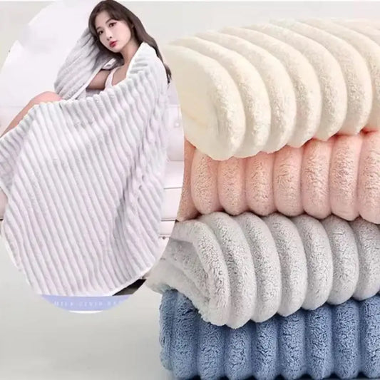 Serviette de bain en microfibre de qualité supérieure — Séchage rapide, 4 couleurs, prête à offrir