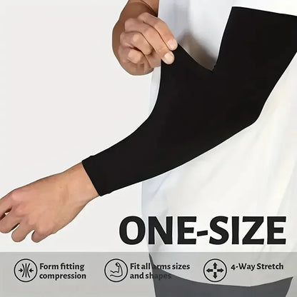 3 Pairs Breathable Sun Protection Sleeves UV Protective Arm Covers Uses for Sports Driving Outdoor Adventures Shield