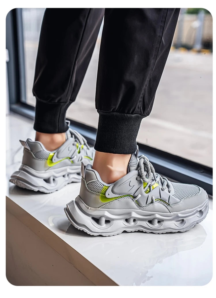 Men's Basketball Shoes Breathable Cushioning Non-Slip Wearable Runing Shoes Gym Training Athletic Basketball Sneakers for Women