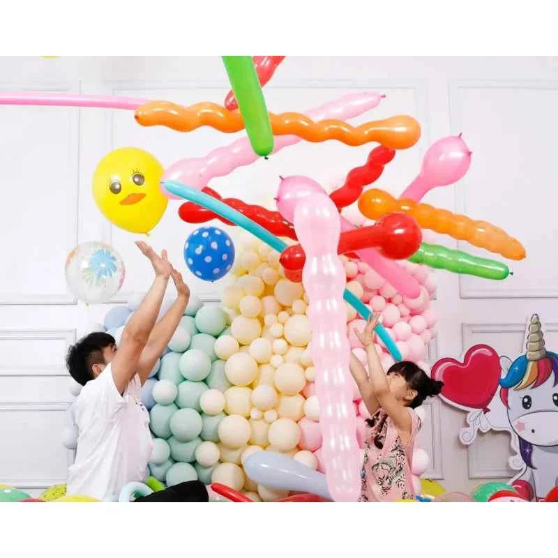 50/100 PcsNo gas pump provided Cartoon Balloons Decoration Helium Inflatable Balloons Animal Duck Rabbit Balloon