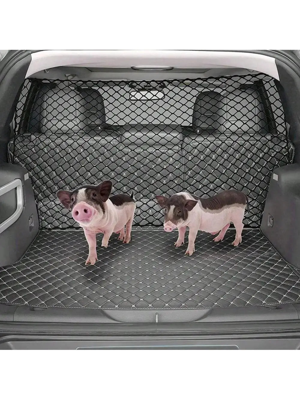 Elastic Car Trunk Fence Net for Dog Safety